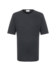 Хлопковая футболка Saint laurent