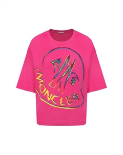 Хлопковая футболка Moncler