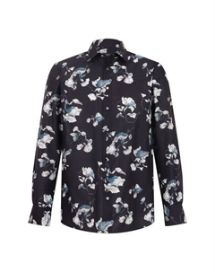 Рубашка изо льна и хлопка Zilli