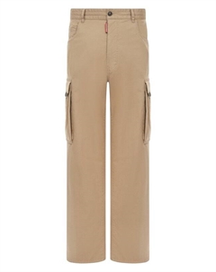 Хлопковые брюки-карго Dsquared2