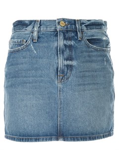 Frame джинсовая юбка le mini 29 синий Frame