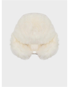 Шапка ушанка с мехом лисы Yves salomon