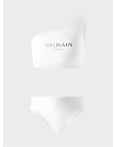 Раздельный купальник белого цвета Balmain