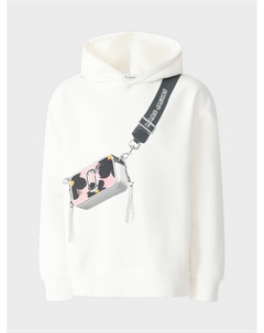Толстовка-худи с принтом "сумка" Marc jacobs