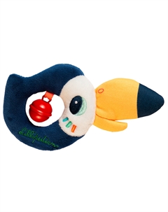 Погремушка Мини "Тукан Пабло" с колокольчиком Lilliputiens