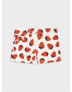 Шорты с принтом "клубника" Stella mccartney