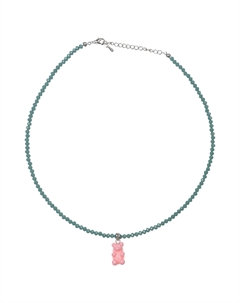 Колье с подвеской, розовый медвежонок Tais