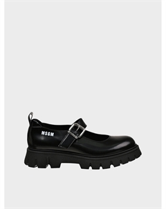 Туфли с белым лого Msgm