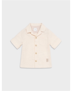 Рубашка изо льна с короткими рукавами Eleventy