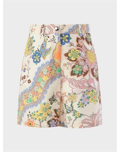 Шорты с цветочным узором Etro