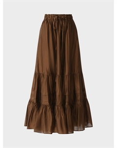 Юбка батистовая, коричневая Flashin'