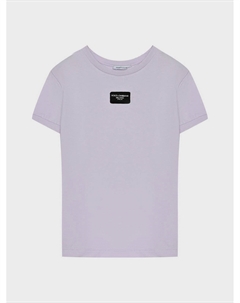 Футболка с нашивкой-лого Dolce&gabbana