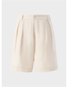 Бермуды льняные, бежевые Hinnominate