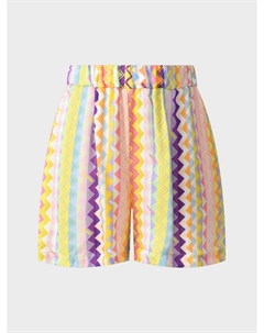 Шорты с принтом "зигзаги" Missoni