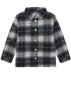 Фланелевая рубашка в клетку, серая Tartine et chocolat