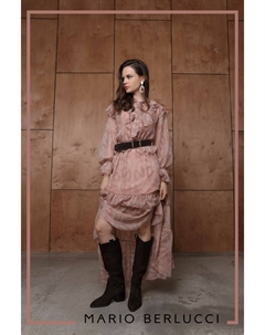 Казаки из натуральной замши Mario berlucci