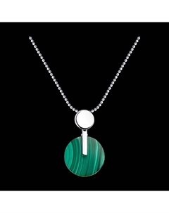 Колье из серебра с малахитом Sokolov