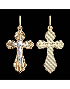 Подвеска из комбинированного золота Sokolov