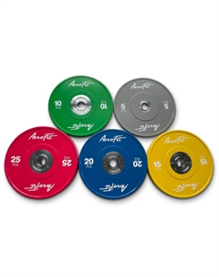 Бамперный диск для кроссфита 25 кг AFBDC25 красный Aerofit