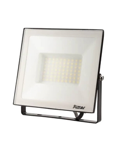 Прожектор светодиодный уличный Profi 53409 3 70 Вт 7000 Лм 180-240В холодный белый свет 6500К IP65 черный Ritter
