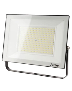 Прожектор светодиодный уличный Profi 53412 3 200 Вт 20000 Лм 180-240В холодный белый свет 6500К IP65 черный Ritter