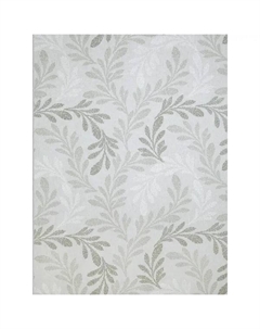 Тюль на отрез Листья 1 м/п 280 см цвет зеленый Без бренда