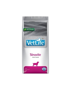Корм для собак Vet Life Natural Diet при МКБ (струвиты) сух. 12кг Farmina