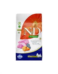 Корм для собак N&D для мелких пород, ягненок с черникой и тыквой сух. 800г Farmina