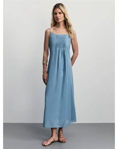 Сарафан из хлопка А-силуэта Zarina