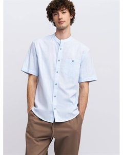 Рубашка из хлопка с коротким рукавом Zolla