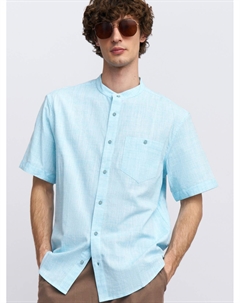 Рубашка из хлопка с коротким рукавом Zolla