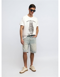 Удлинённые джинсовые шорты Zolla