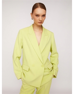 Двубортный жакет прямого силуэта на пуговицах Zolla