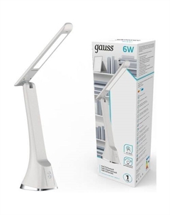Настольная лампа GTL203 белый Gauss