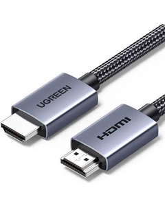 Кабель аудио-видео UGREEN HD153, HDMI (m) - HDMI (m), ver 2.0, 2м, ф/фильтр, серый Ugreen