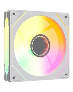 Вентилятор Floe 12WH Reverse, 120мм, 4-pin, 1500об/мин, 19 - 20.15 дБ, ARGB, белый, Ret Formula