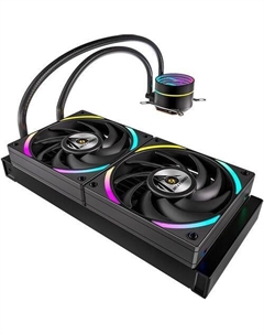 Система водяного охлаждения Oasis L240, 4-pin, ARGB, 120мм, черный, retail Formula