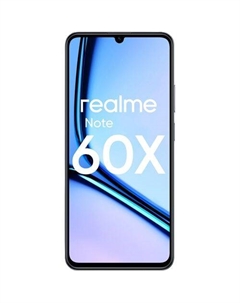 6.74" Смартфон REALME Note 60х 4/128Gb, RMX3938, IPS, 90Гц, 5000мAч, черный Realme