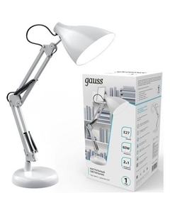 Настольная лампа GTL003 белый Gauss