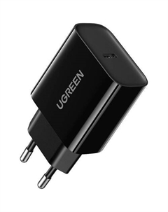 Сетевое зарядное устройство UGREEN CD137, USB-C, 20Вт, 3A, черный Ugreen