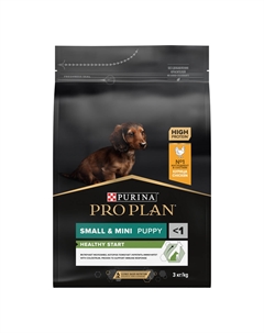 Pro Plan Small & Mini Puppy корм для щенков мелких и карликовых пород (Курица, 3 кг.) Purina pro plan
