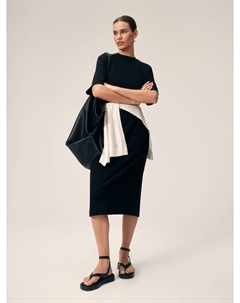 Платье-футболка из трикотажа XS(42) Elis