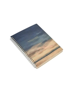 Тетрадь общая View 156 х 207 мм, 120 листов, клетка, мягкий переплет, спираль, небо Be smart