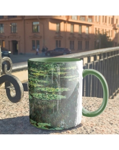 Керамическая кружка "Водяные лилии" Клод Моне 330 мл Sovasocks