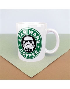 Кружка Star Wars "Star Wars Coffee" 330 мл,(белая) Sovasocks