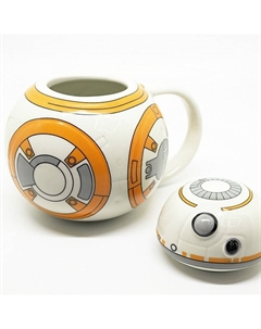 3D кружка с крышкой Star Wars "BB-8", р-р 400 мл Sovasocks