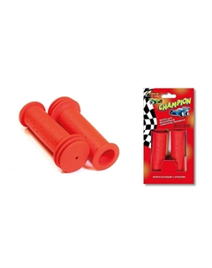 Грипсы велосипедные Champion, детские, 102 мм, резиновые, красные, GRTXG96CH Trix
