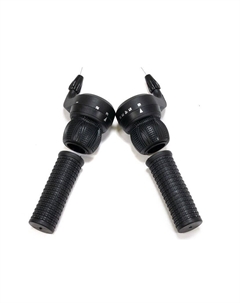 Шифтеры велосипедные T-70 ревошифт, левый 3 скорости, правый 6 скоростей, тросы, оплетка, грипсы, SFT-70 (3 х 6) Cstar