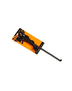 Подножка велосипедная, задняя, крепление на ось, для велосипеда 24", черный, DS-ZD-002A 24" Trix