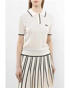 Поло вязаное с контрастными деталями Guess